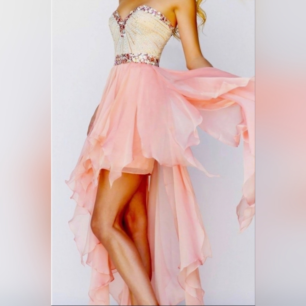 Sherry Hill Sequin Prom Dress-Sz 00